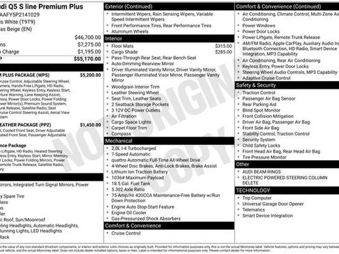 Certified 2023 Audi Q5 2.0T Premium Plus w/ Premium Plus Package AWD/4WD image 43