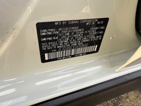 Certified 2025 Subaru Crosstrek 2.0i Premium image 29