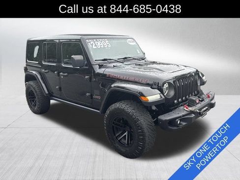 Used 2020 Jeep Wrangler Unlimited Rubicon AWD/4WD image 3