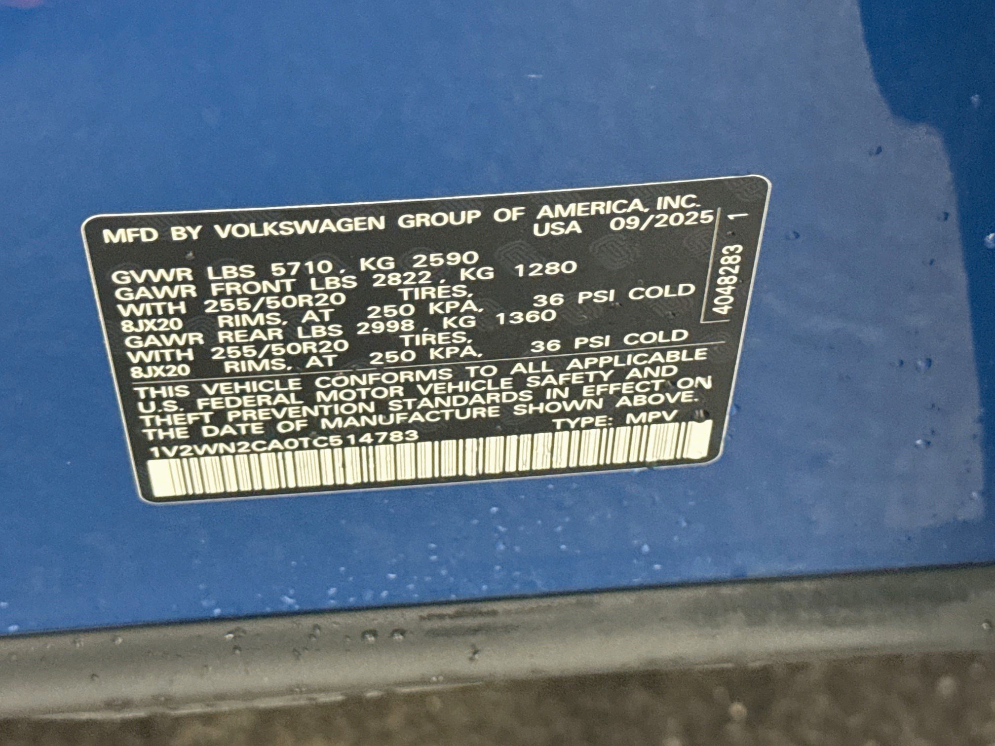 Used 2026 Volkswagen Atlas SE FWD image 40