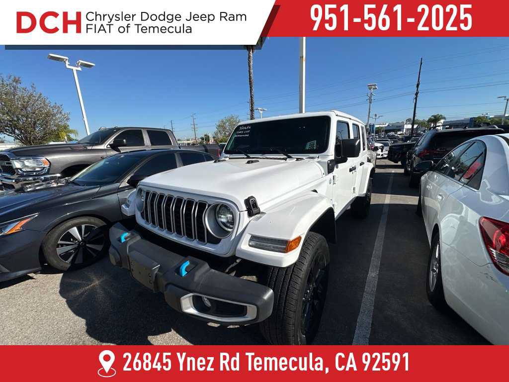 Used 2024 Jeep Wrangler Unlimited Sahara w/ Safety Group AWD/4WD image 1