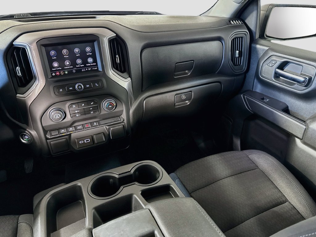 Used 2024 Chevrolet Silverado 1500 Custom w/ Turbomax Blackout Package AWD/4WD image 23