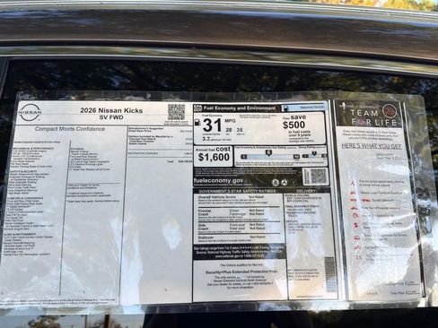 New 2026 Nissan Kicks SV image 12