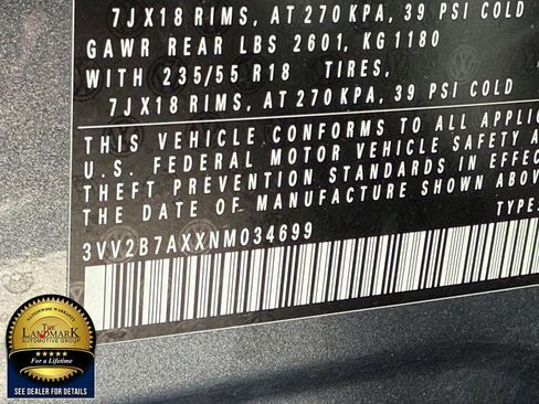 Used 2022 Volkswagen Tiguan SE w/ Panoramic Sunroof Package image 20