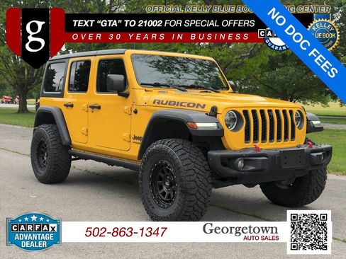 Used 2021 Jeep Wrangler Unlimited Rubicon w/ Dual Top Group AWD/4WD image 1