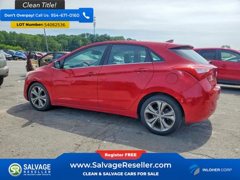 Used 2013 Hyundai Elantra GT w/ Touch & Go Pkg FWD image 3