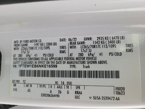 Used 2022 Ford F150 XL w/ Trailer Tow Package image 33