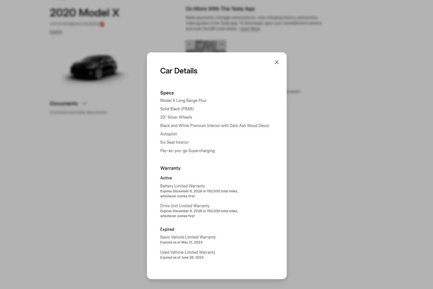 Used 2020 Tesla Model X Long Range AWD/4WD image 4