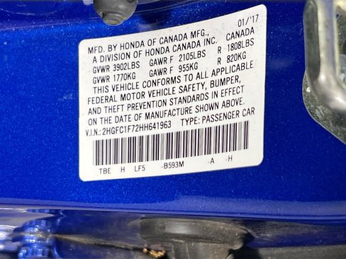 Used 2017 Honda Civic EX-L image 31