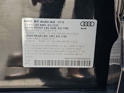 Used 2016 Audi Q3 2.0T Prestige w/ Prestige Package AWD/4WD image 39
