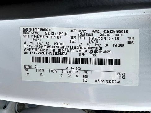 Used 2022 Ford F250 XL w/ Power Equipment Group AWD/4WD image 35