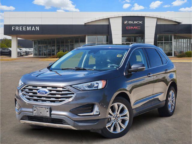 Used 2019 Ford Edge Titanium w/ Cargo Accessory Package AWD/4WD image 1