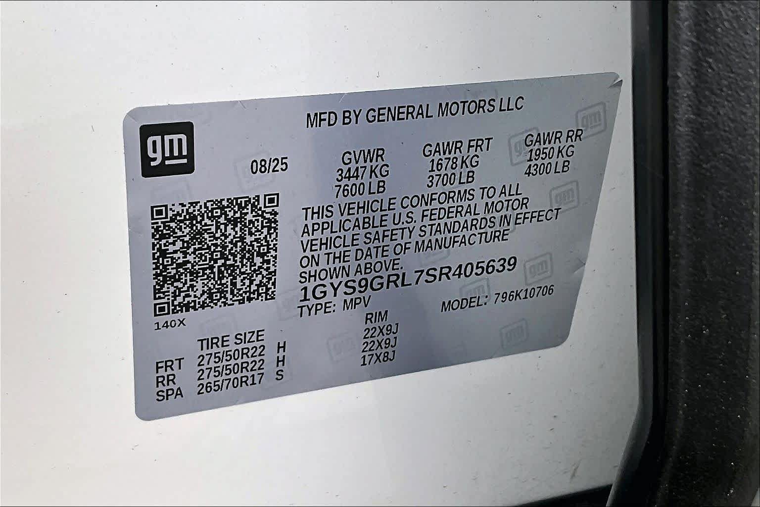 Used 2025 Cadillac Escalade Sport Platinum AWD/4WD image 39