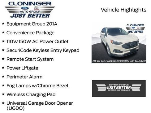 Used 2022 Ford Edge SEL w/ Convenience Package AWD/4WD image 3