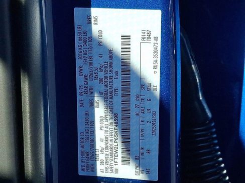 New 2025 Ford F150 STX w/ Equipment Group 201A FX4 image 17