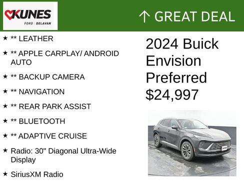 Used 2024 Buick Envision Preferred image 2