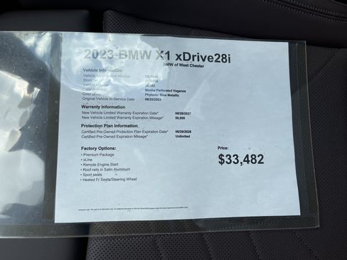 Certified 2023 BMW X1 xDrive28i w/ Premium Package AWD/4WD image 19