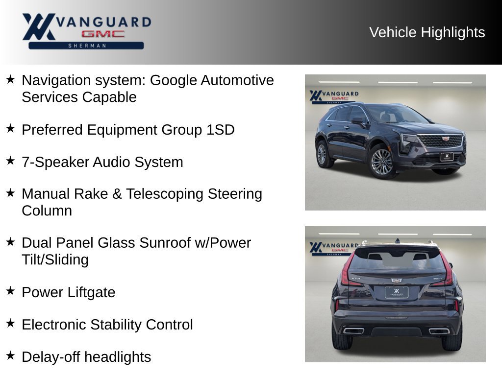 Used 2025 Cadillac XT4 Premium Luxury w/ Cold Weather Package FWD image 11
