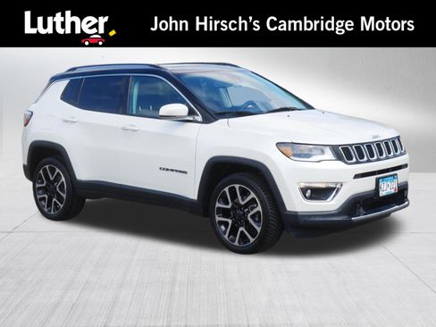 Used 2021 Jeep Compass Limited w/ Sun and Sound Group AWD/4WD image 1