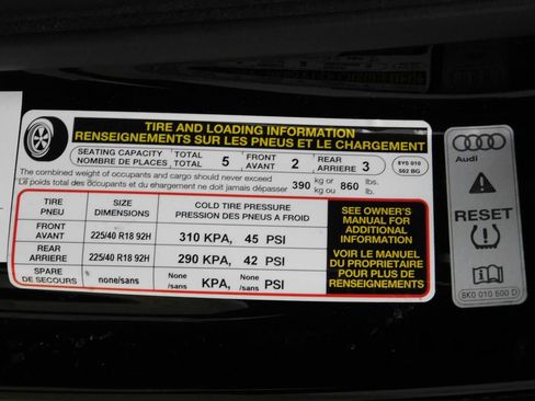 Used 2022 Audi S3 Prestige AWD/4WD image 92