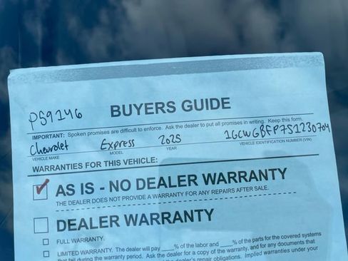 Used 2025 Chevrolet Express 2500 Extended w/ Communications Package image 42