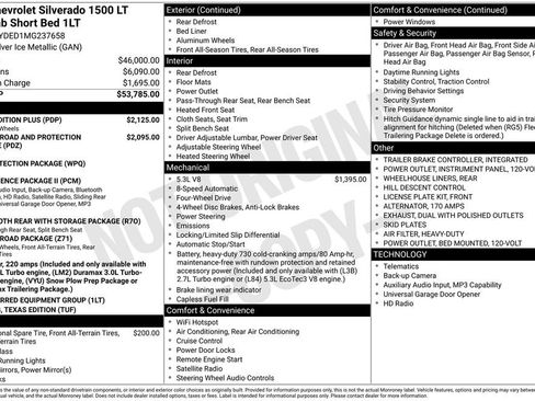 Used 2021 Chevrolet Silverado 1500 LT w/ Texas Edition Plus image 32