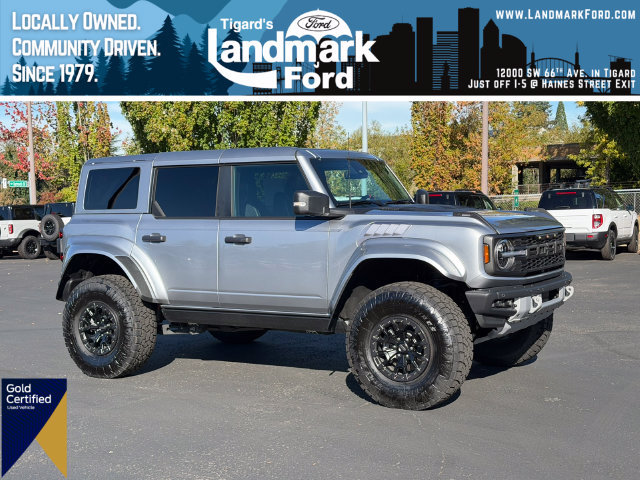 Certified 2024 Ford Bronco Raptor w/ Interior Carbon Fiber Pack 6 AWD/4WD image 1