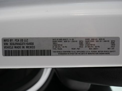 New 2026 RAM ProMaster 1500 w/ Quick Order Package 22G SLT image 23