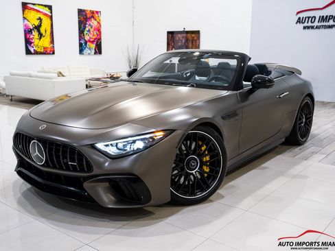 Used 2022 Mercedes-Benz SL 55 AMG 4MATIC image 36
