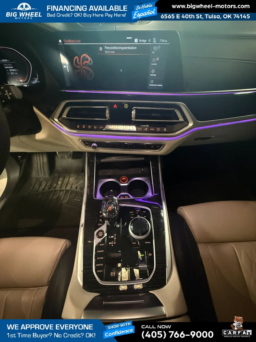 Used 2021 BMW X7 M50i w/ Dynamic Handling Package AWD/4WD image 17