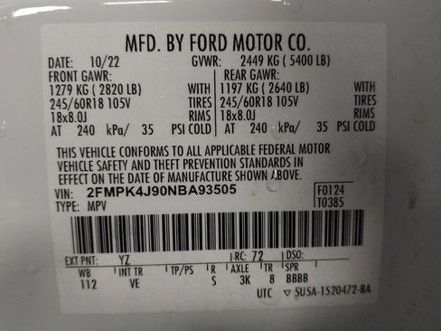 Used 2022 Ford Edge SEL AWD/4WD image 33