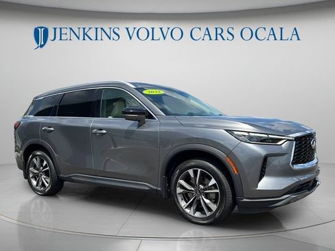 Used 2022 INFINITI QX60 Luxe w/ Cargo Package FWD image 1