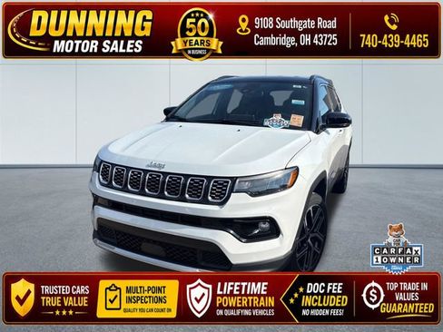 Used 2025 Jeep Compass Limited AWD/4WD image 1