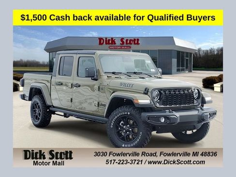 New 2026 Jeep Gladiator Willys image 1