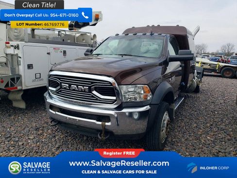 Used 2015 RAM 4500 SLT w/ Quick Order Package 29G SLT RWD image 1