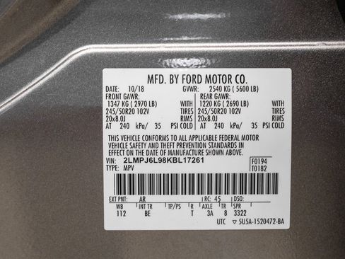 Used 2019 Lincoln Nautilus Reserve image 76