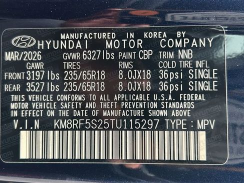 New 2026 Hyundai Palisade SE FWD image 29