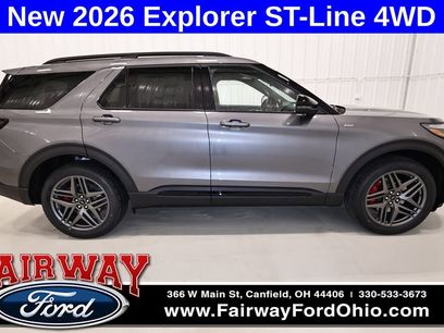 New 2026 Ford Explorer ST-Line