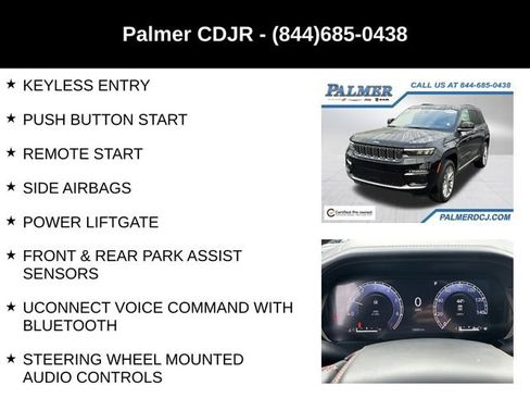 Certified 2024 Jeep Grand Cherokee Summit w/ Adv Protech Group IV image 18