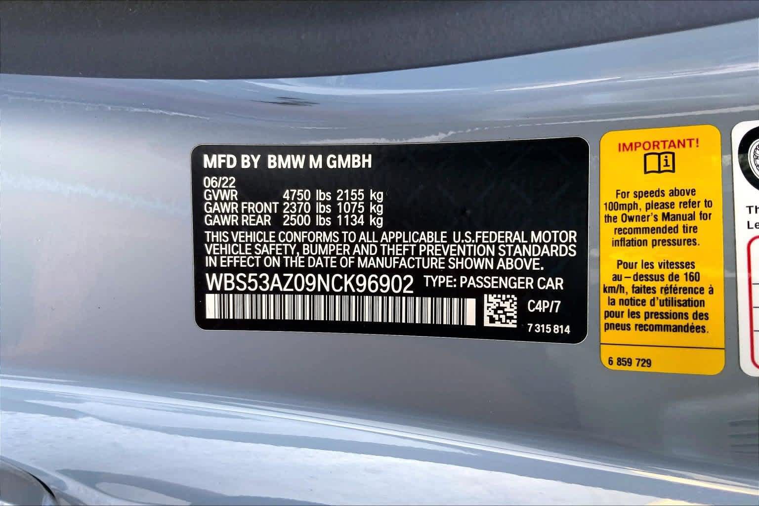 Used 2022 BMW M4 Coupe RWD image 19