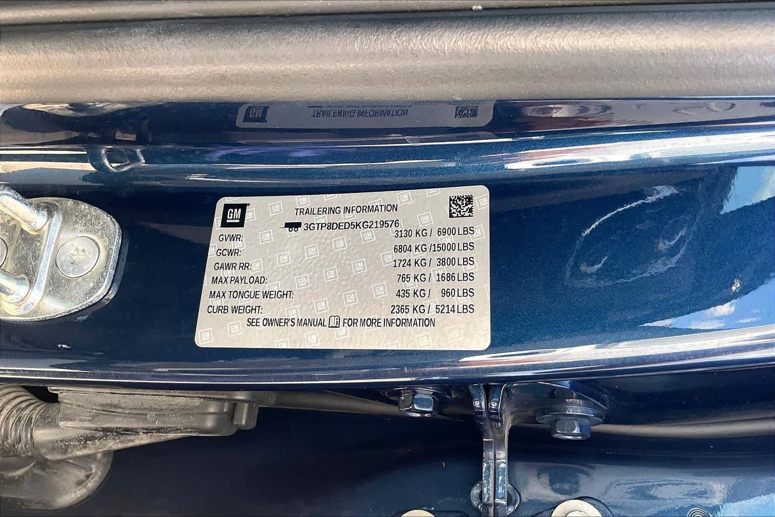 Used 2019 GMC Sierra 1500 SLT RWD image 34