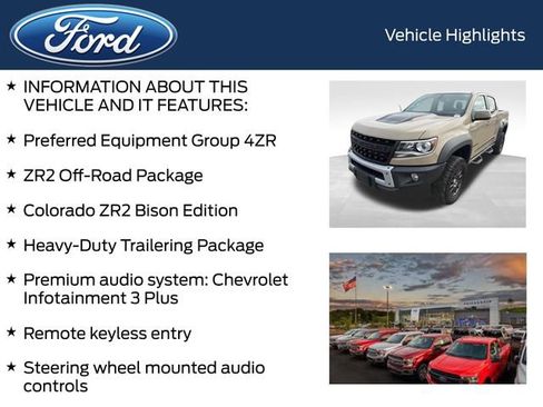 Used 2022 Chevrolet Colorado ZR2 w/ Colorado ZR2 Bison Edition image 5