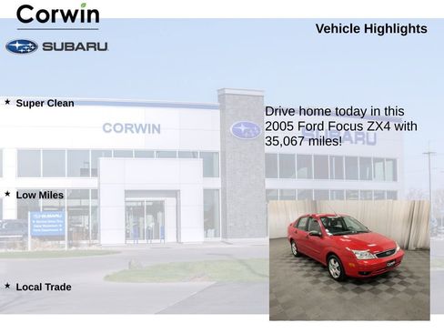 Used 2005 Ford Focus ZX4 image 6