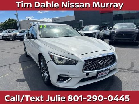 Used 2023 INFINITI Q50 Luxe w/ Cargo Package AWD/4WD image 3