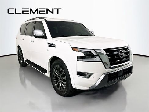 Used 2021 Nissan Armada Platinum w/ Captain's Chairs Package image 5