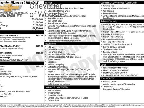 Used 2025 Chevrolet Silverado 2500 LT w/ Convenience Package image 1