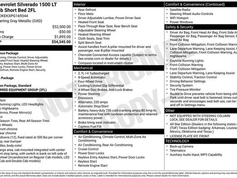 Used 2023 Chevrolet Silverado 1500 LT AWD/4WD image 34