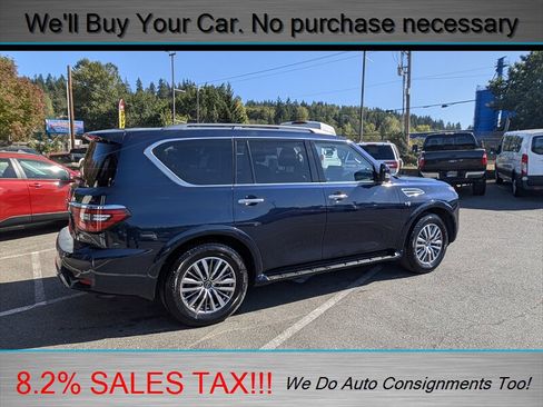Used 2022 Nissan Armada SL w/ Captain's Chairs Package image 6