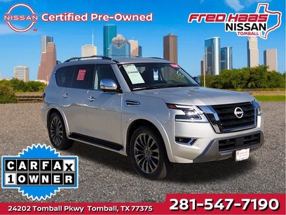 Certified 2024 Nissan Armada Platinum w/ Captain's Chairs Package