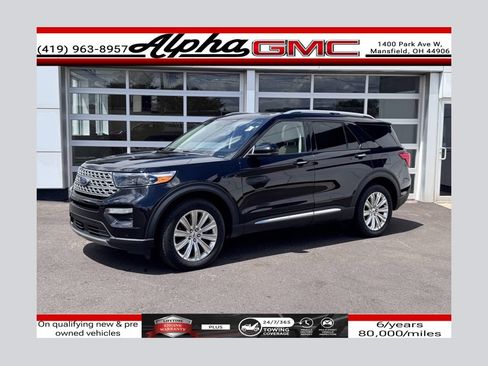 Used 2022 Ford Explorer Limited w/ Equipment Group 301A AWD/4WD image 1